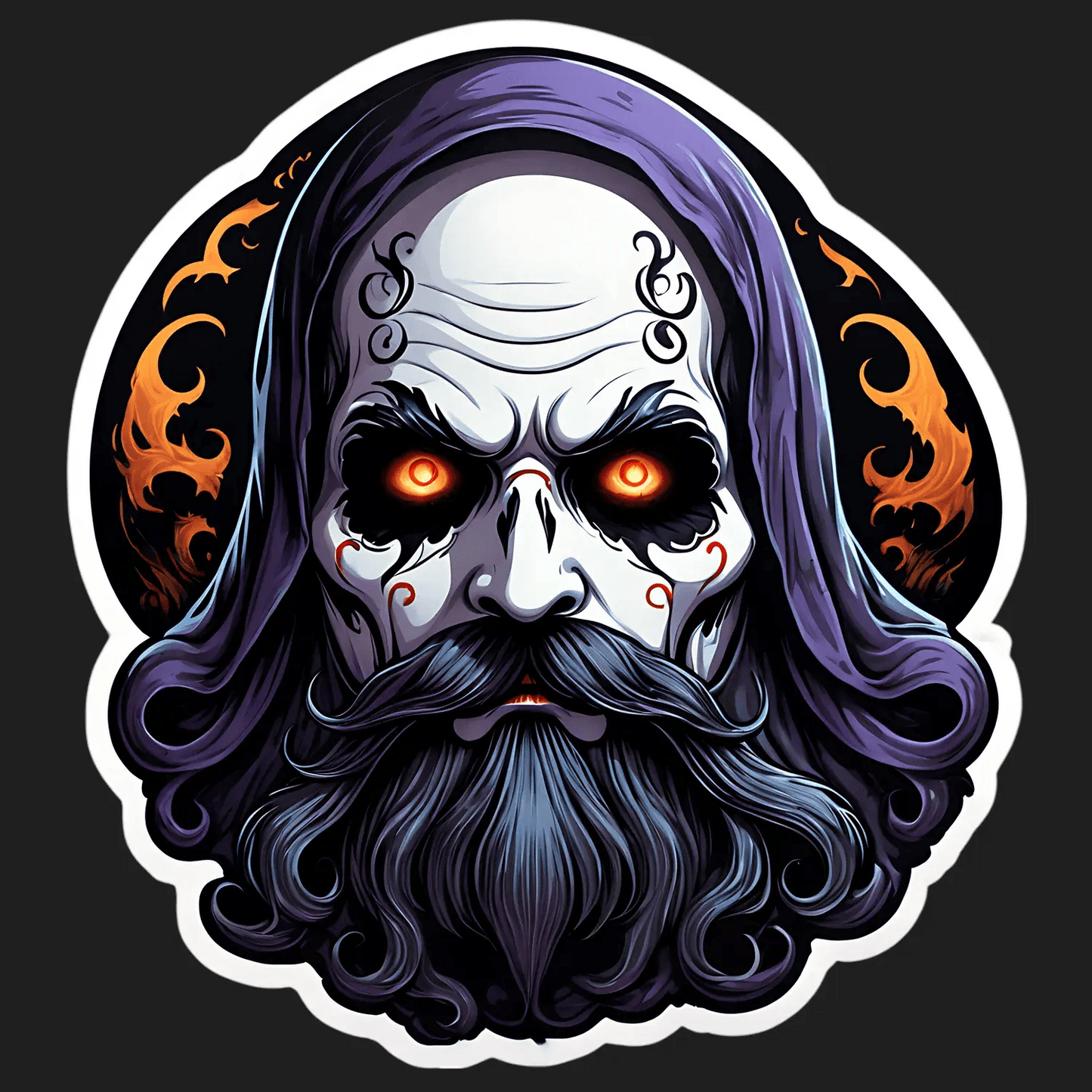 Mystical Wizard - Vinyl Sticker - Heat Press Transfer