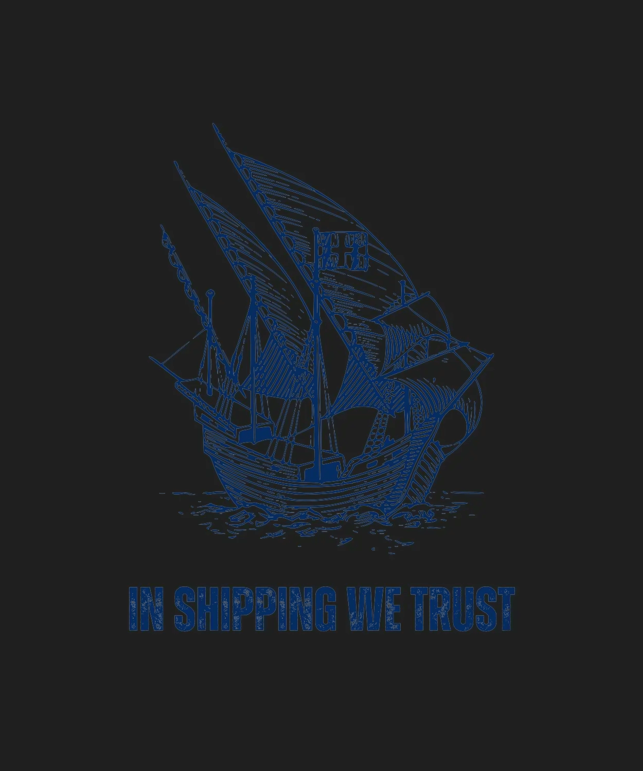 Nautical Adventure - DTF Ready to Press (black_bg)