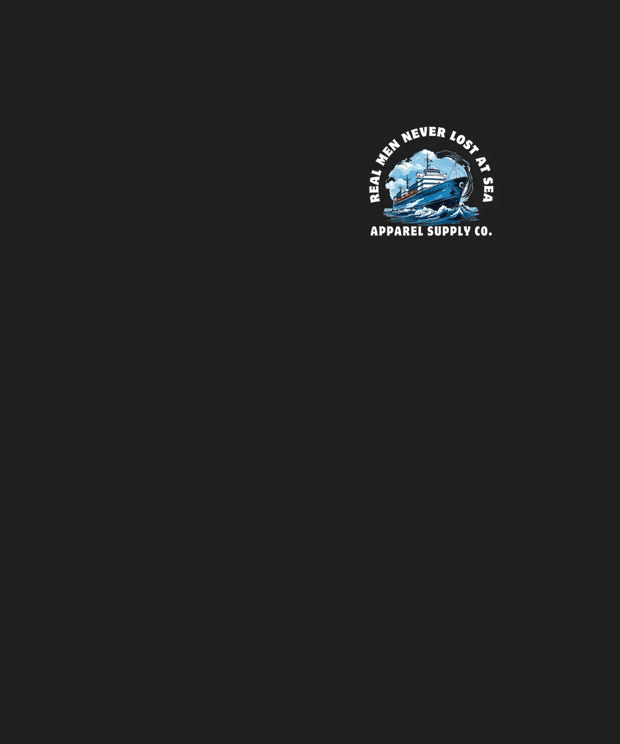 Nautical Compass - DTF Ready to Press (black_bg)