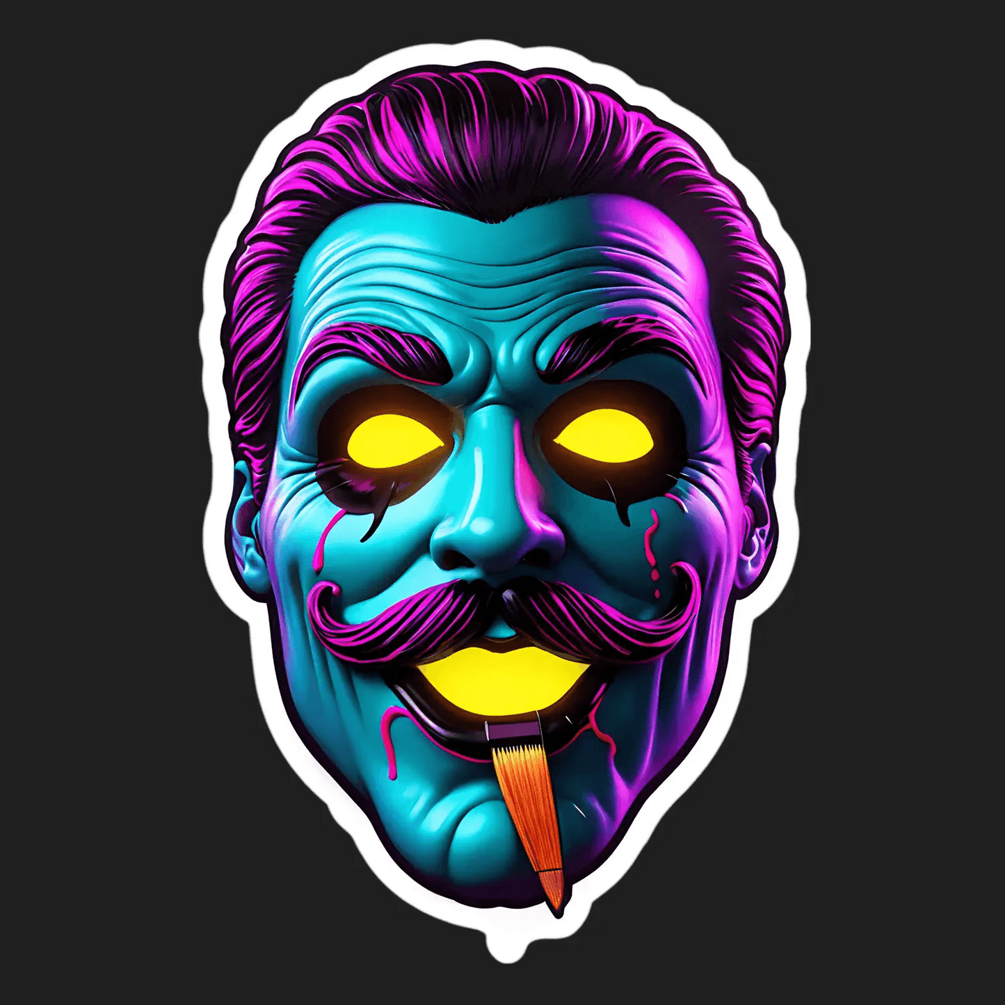 Neon Artist - Sticker - Heat Press Transfer