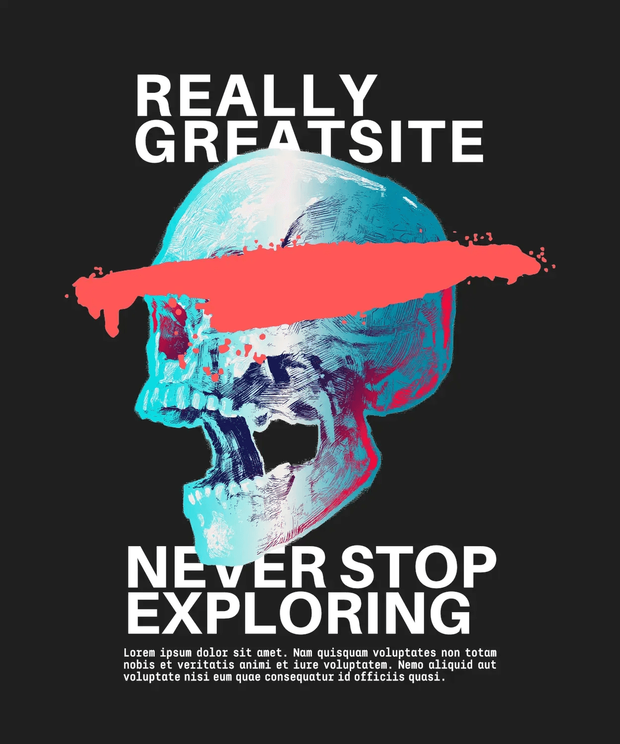 Never Stop Exploring - DTF Ready to Press - Heat Press Transfer