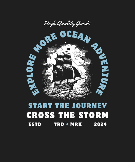 Ocean Adventure - DTF Ready to Press - Heat Press Transfer
