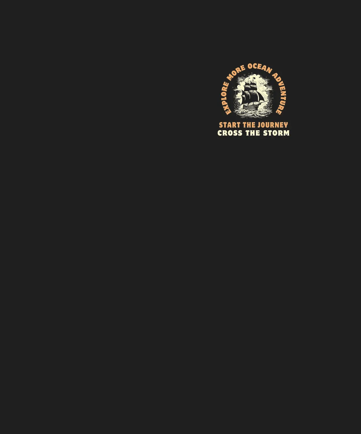 Ocean Adventure - DTF Ready to Press (black_bg)