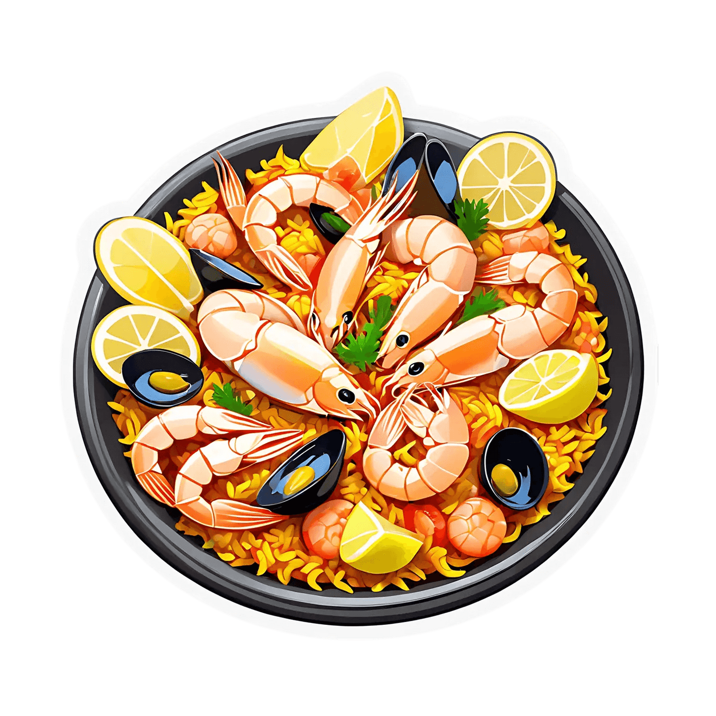 Paella Feast - Sticker - Heat Press Transfer
