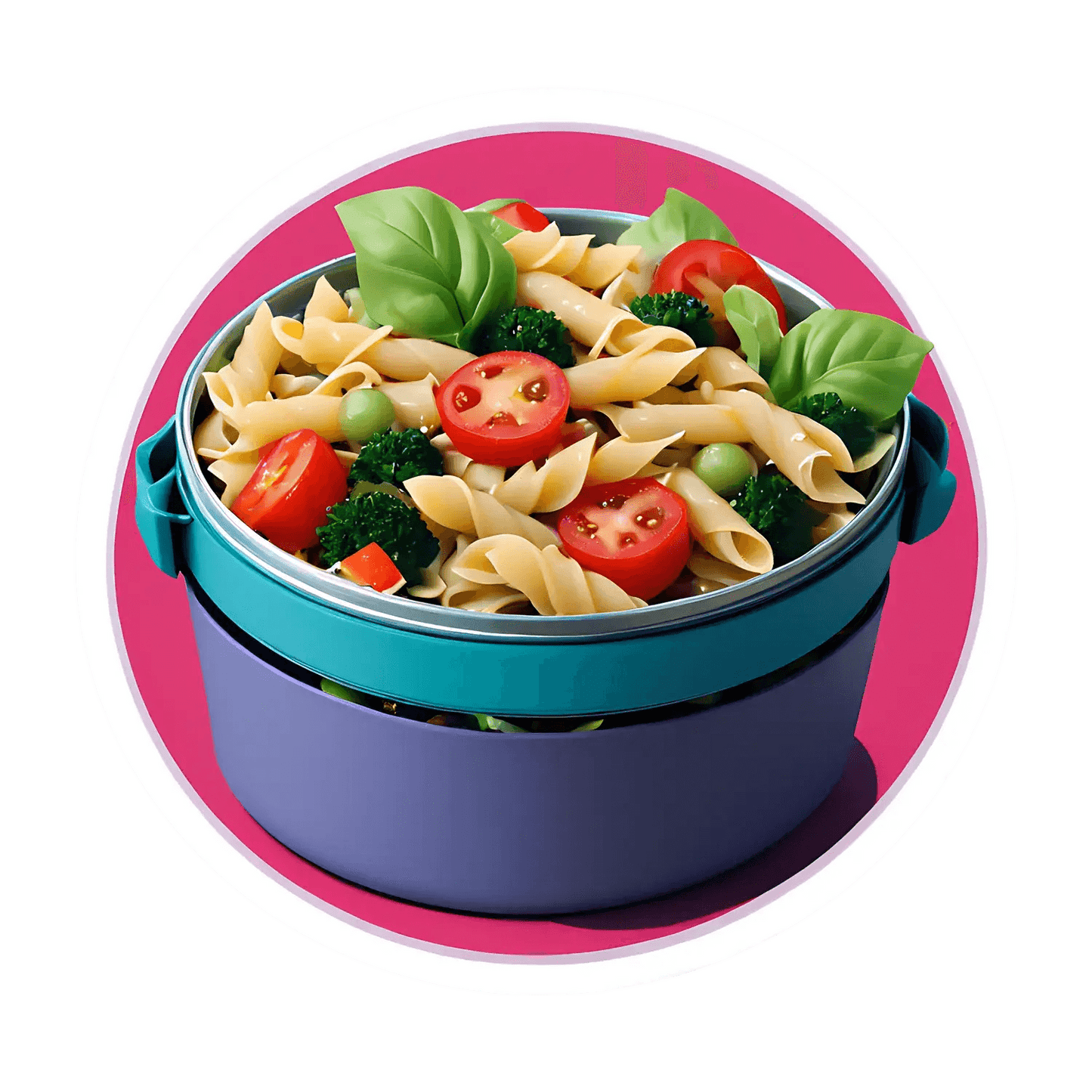 Pasta Lovers Sticker - Vibrant and Delicious - Heat Press Transfer