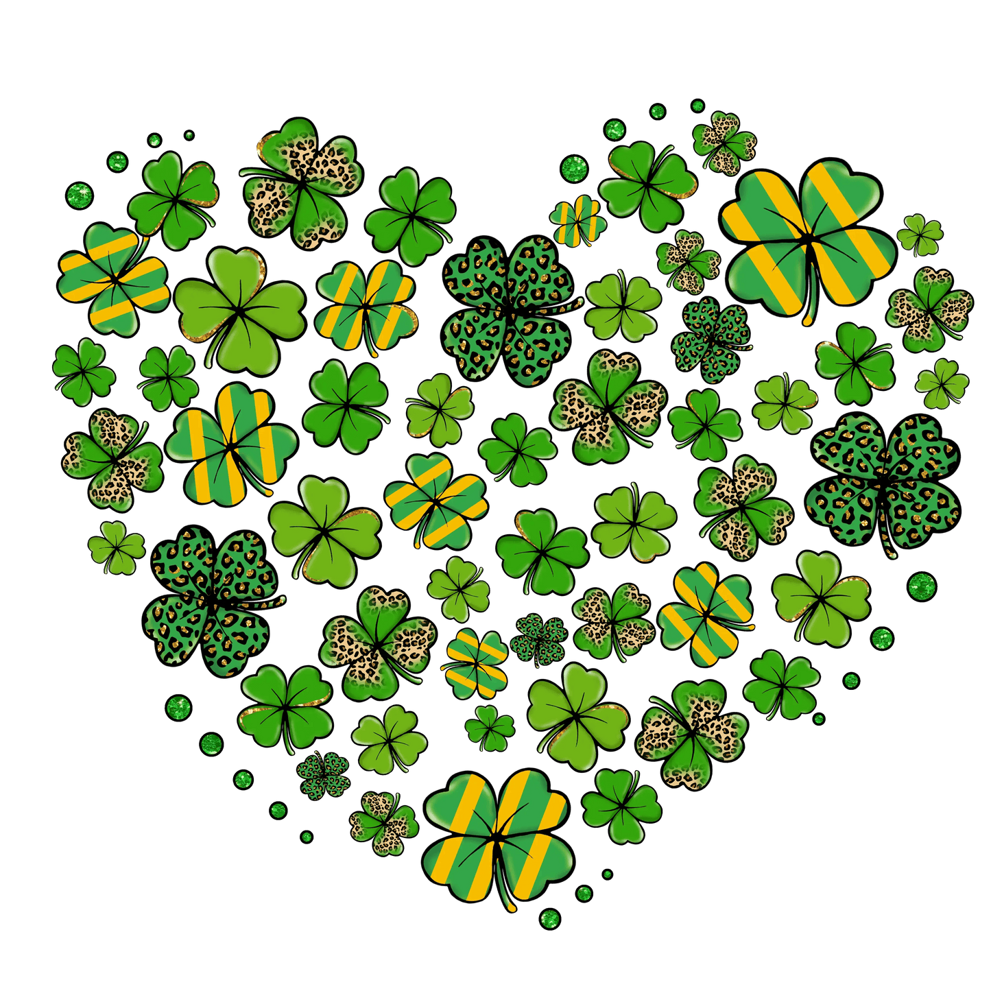 Patrick's Day Lover Design - DTF Ready To Press - Heat Press Transfer