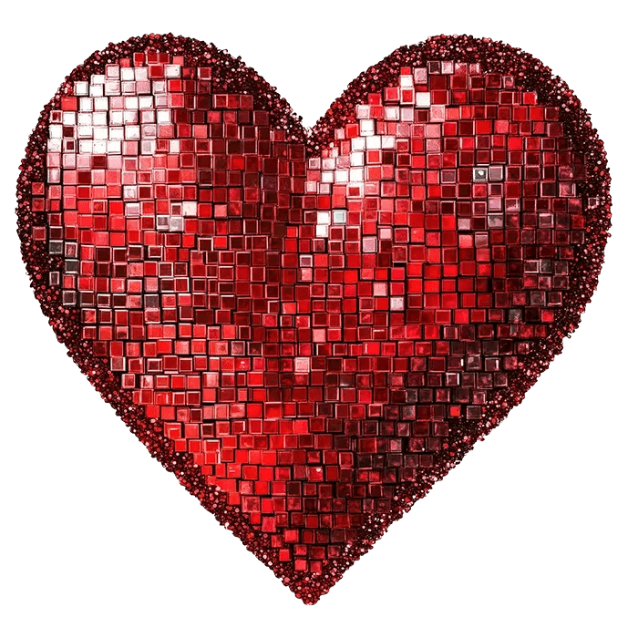 Paws & Hearts: Valentine’s Day DTF Gang Sheet 22"x60" Premade DTF Gang Sheet - Heat Press Transfer