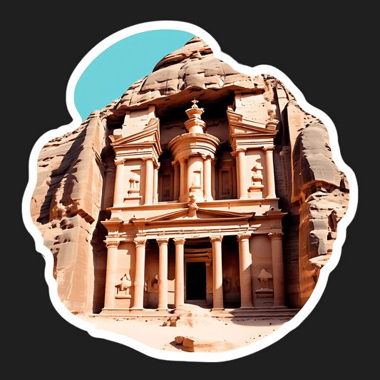 Petra Monument - Sticker - Heat Press Transfer