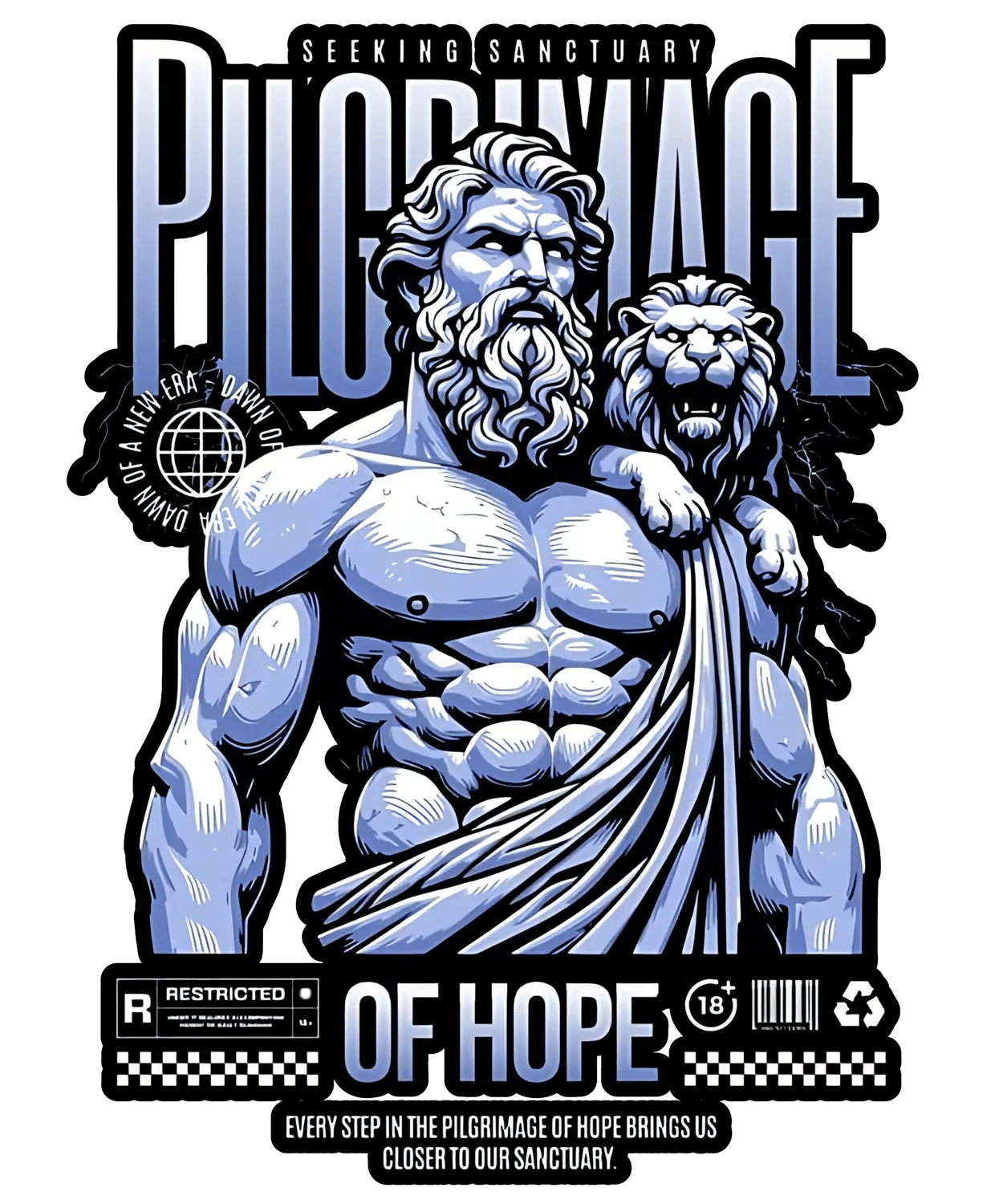 Pilgrimage of Hope - DTF Ready to Press (original)