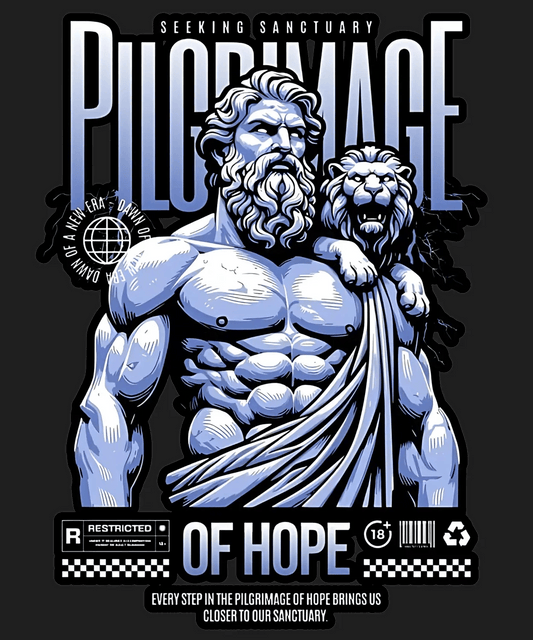 Pilgrimage of Hope - DTF Ready to Press - Heat Press Transfer