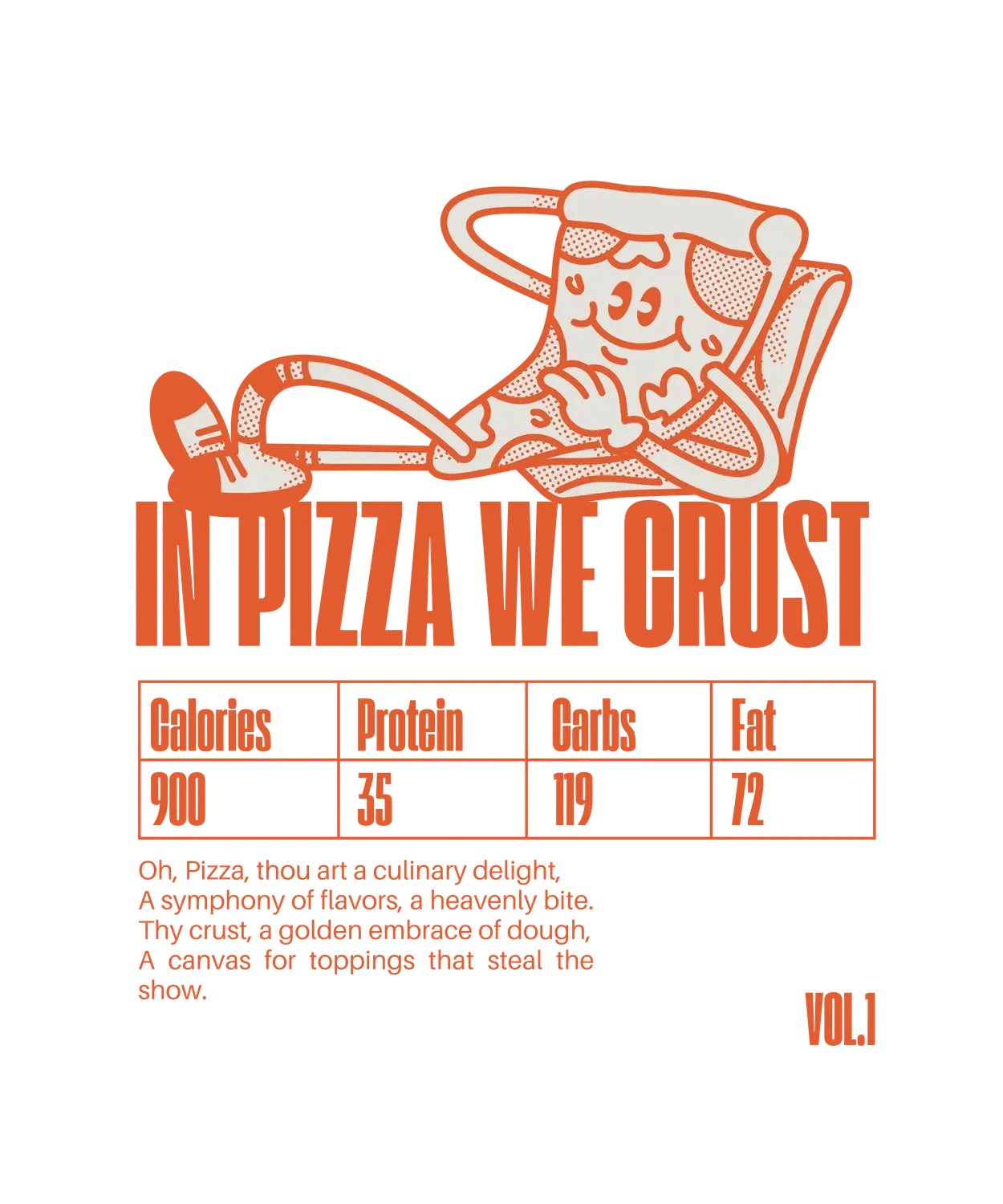 Pizza Lover DTF Ready to Press (original)