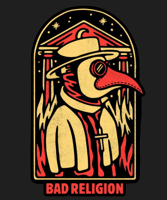 Plague Doctor Art - DTF Ready to Press - Heat Press Transfer