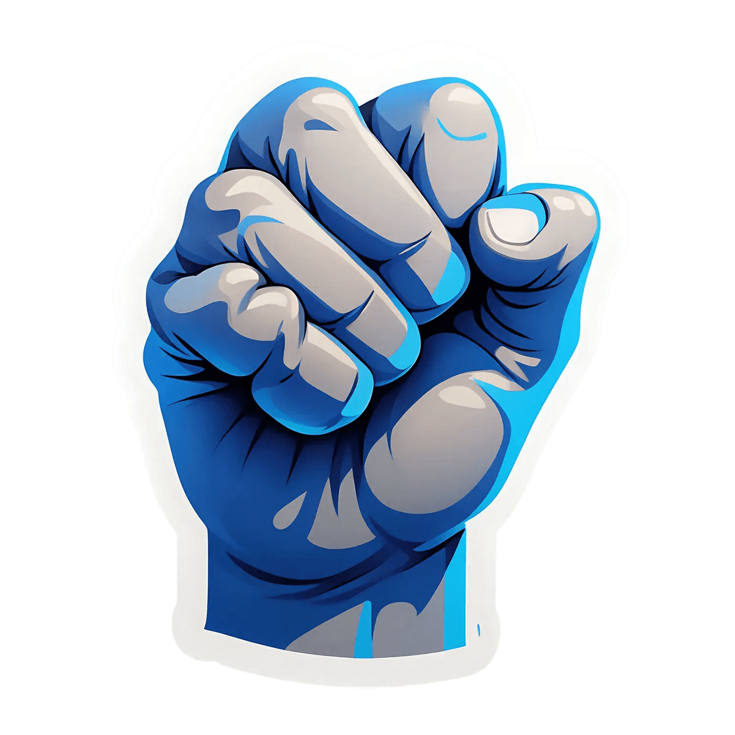 Power Fist UV DTF - Sticker - Heat Press Transfer