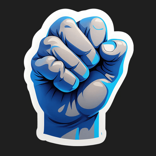 Power Fist UV DTF - Sticker - Heat Press Transfer