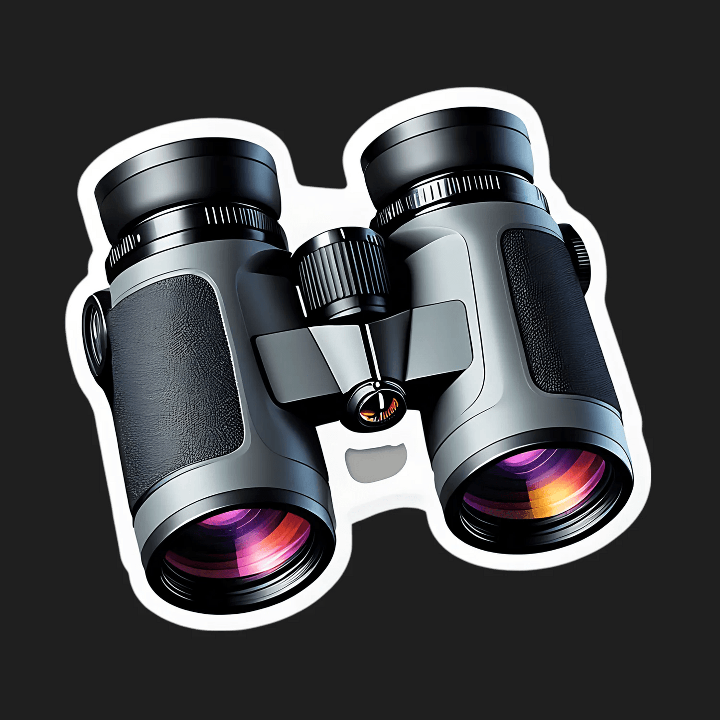 Professional Binoculars - Sticker - Heat Press Transfer