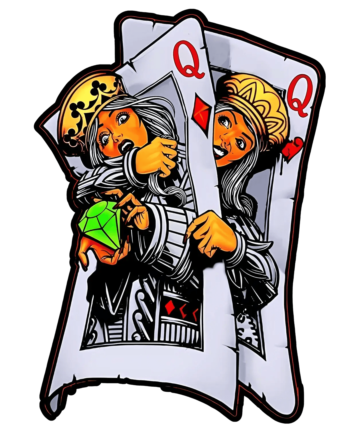 Queen of Hearts - DTF Ready to Press (original)