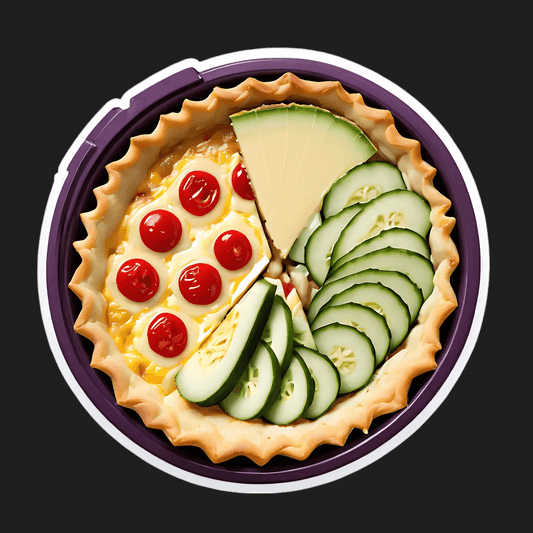 Quiche Delight - Sticker - Heat Press Transfer