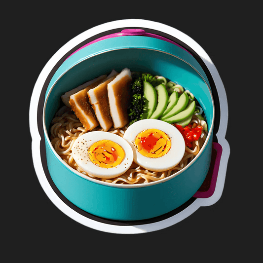 Ramen Noodles Bowl - Sticker - Heat Press Transfer