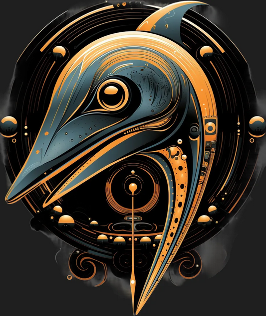 Raven Art Print - DTF Ready to Press - Heat Press Transfer