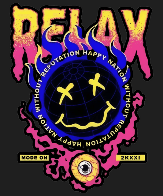 Relax Mode On - DTF Ready to Press - Heat Press Transfer
