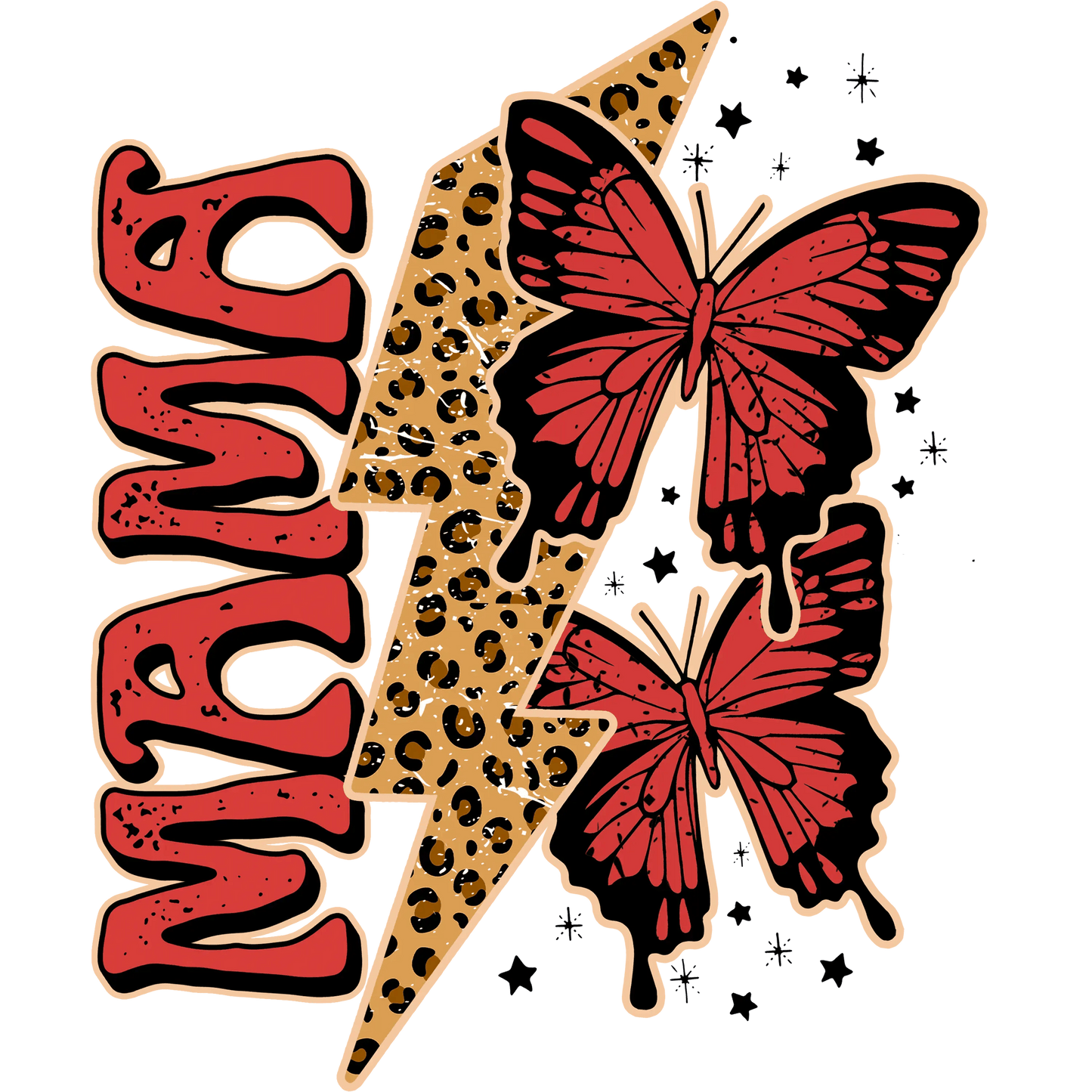 Retro Mother's Day Design - DTF Ready To Press - Heat Press Transfer