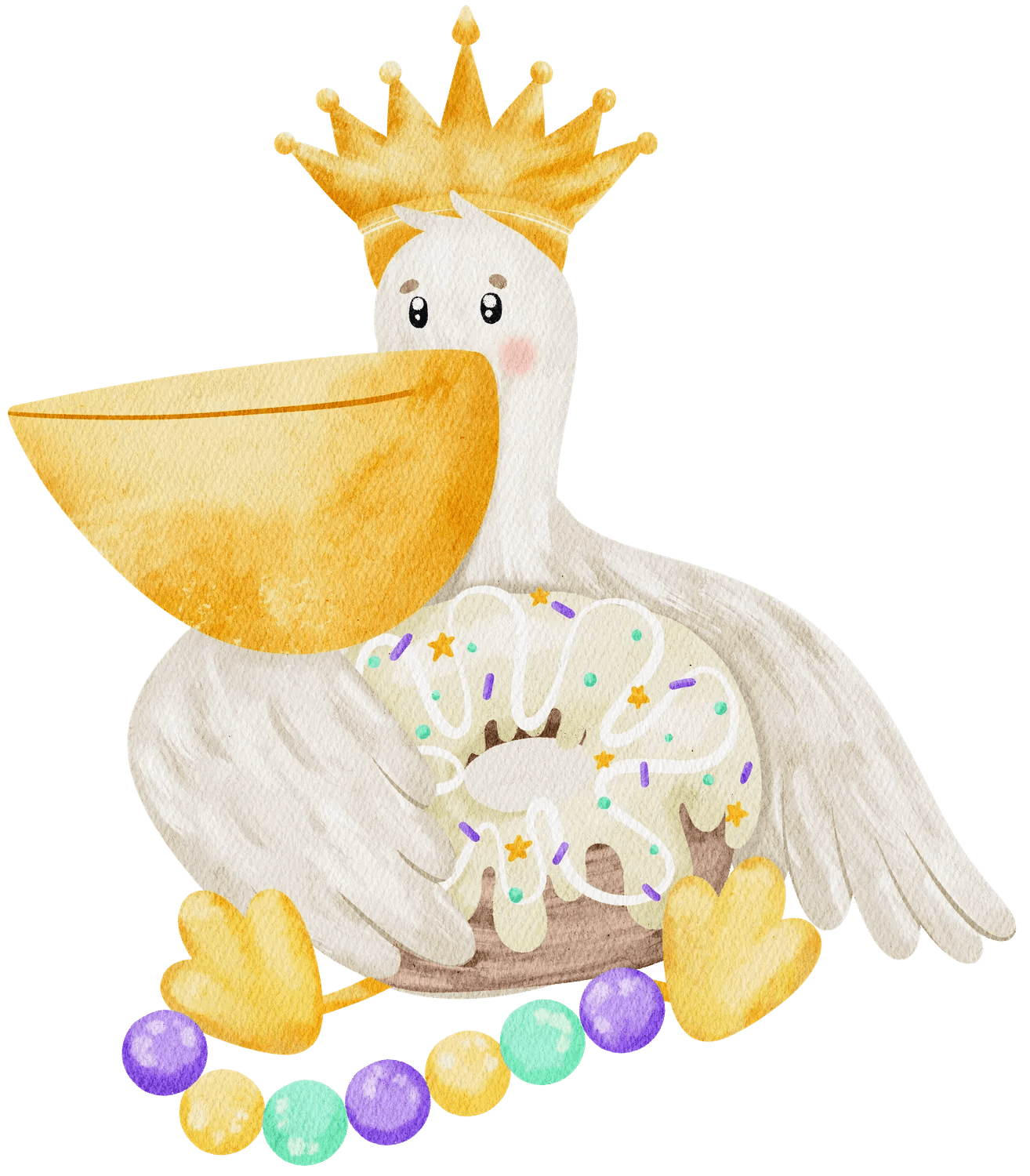 Royal Duck - DTF Ready to Press - Heat Press Transfer