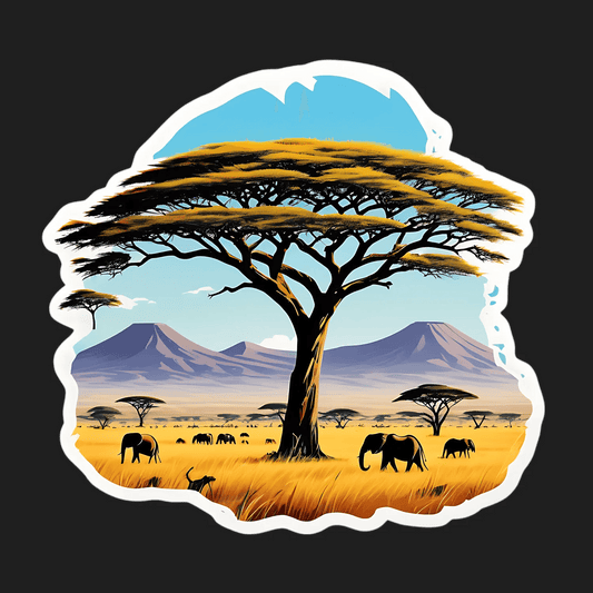 Safari Adventure - Sticker - Heat Press Transfer