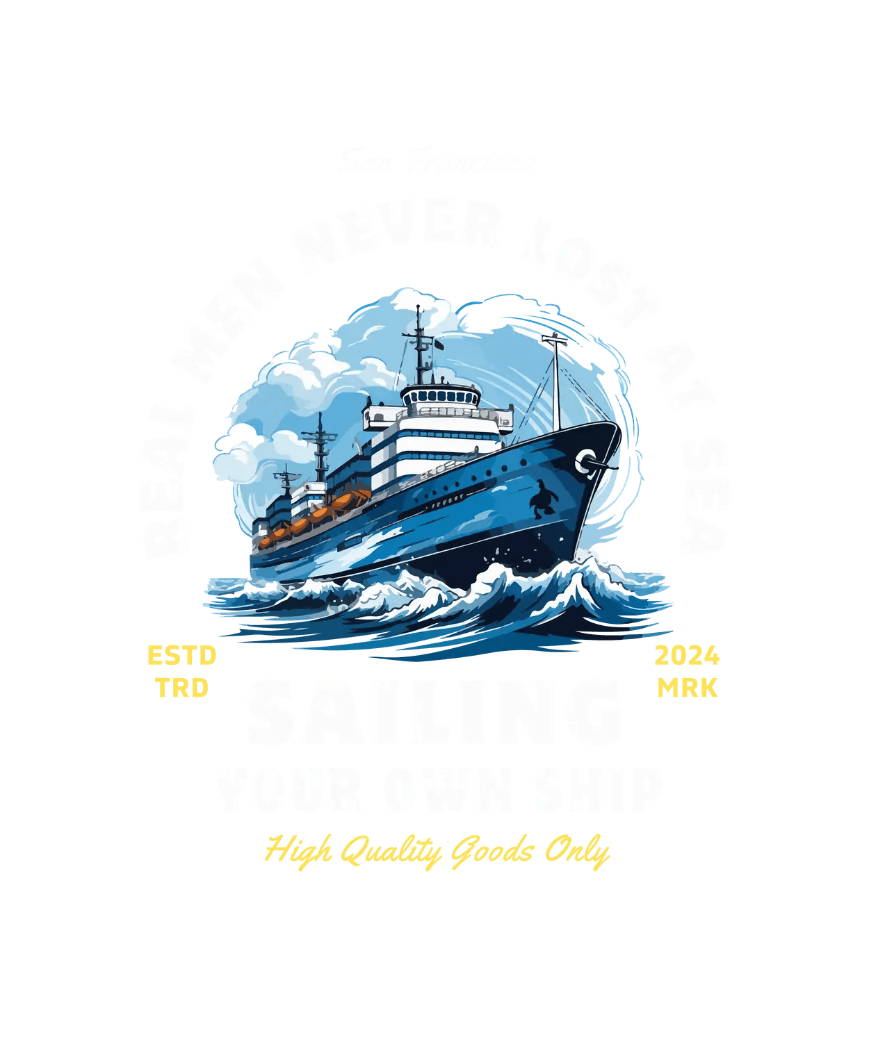 Sailing Adventure - DTF Ready to Press (original)