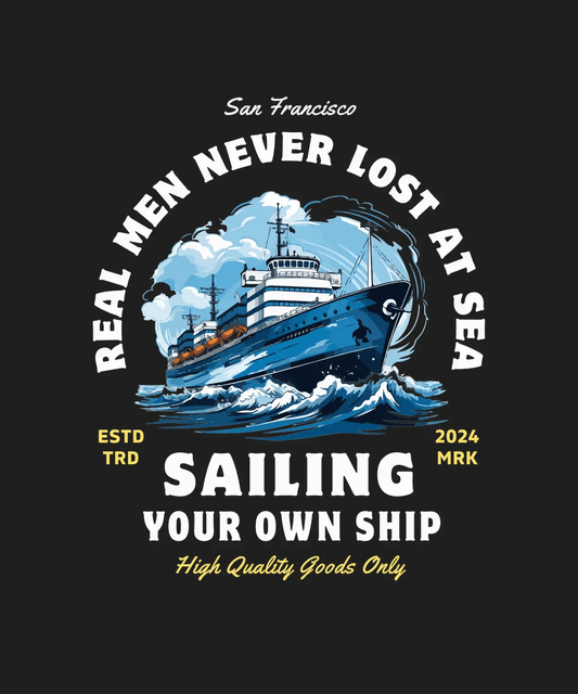 Sailing Adventure - DTF Ready to Press - Heat Press Transfer