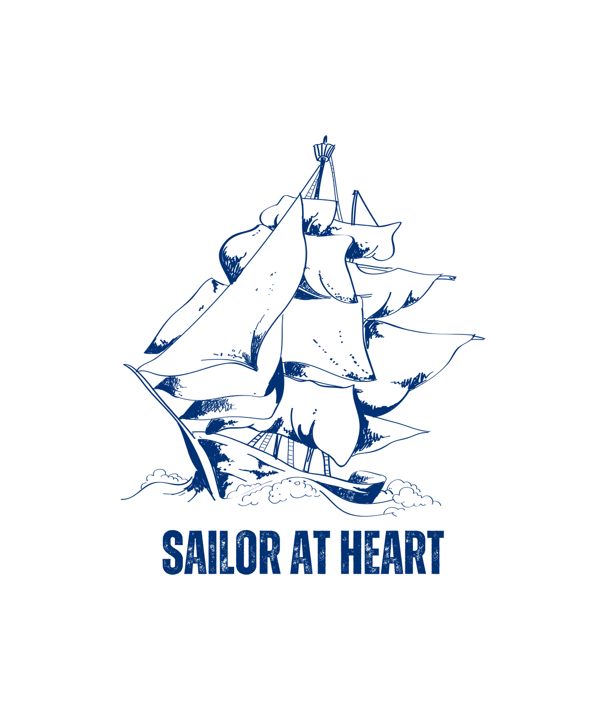 Sailor at Heart - DTF Ready to Press (original)