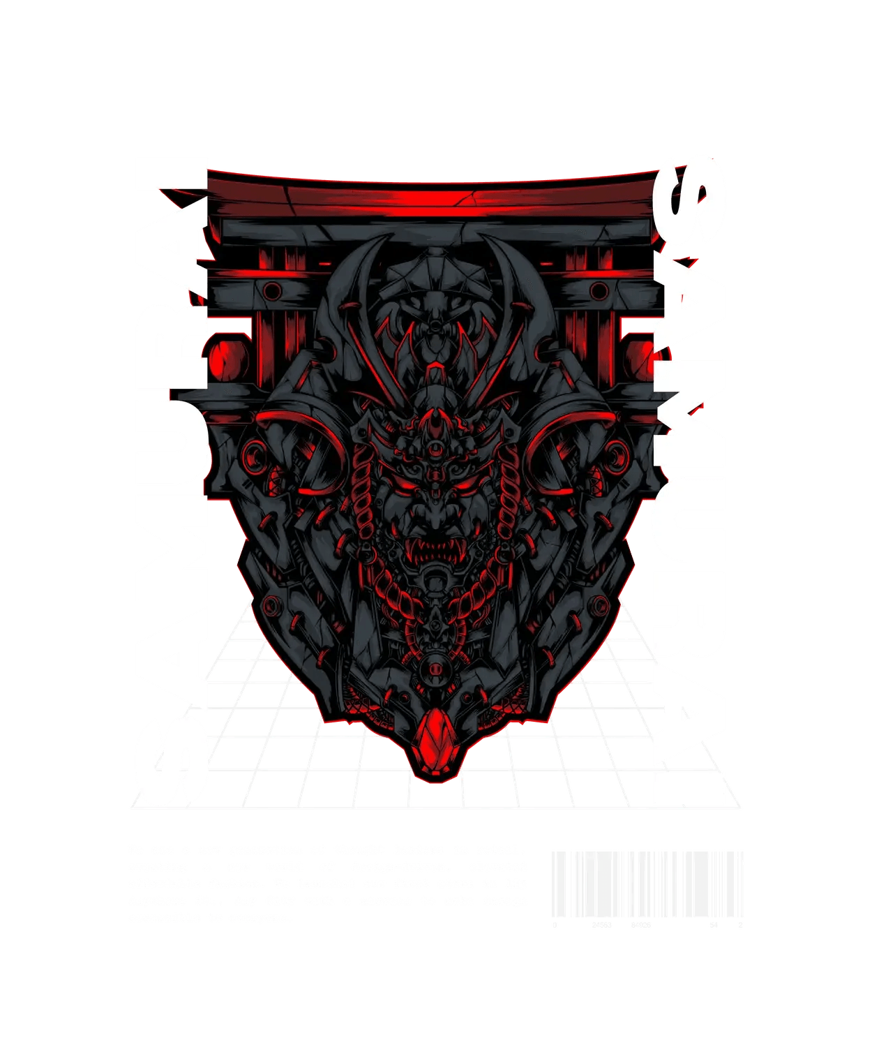Samurai Warrior - DTF Ready to Press (original)