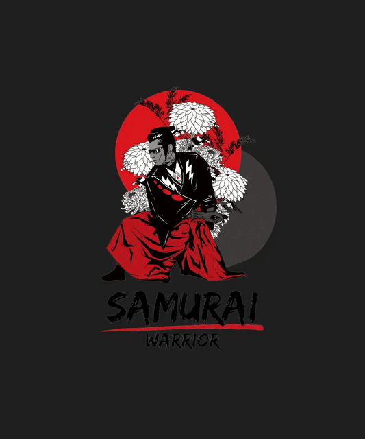 Samurai Warrior - DTF Ready to Press - Heat Press Transfer