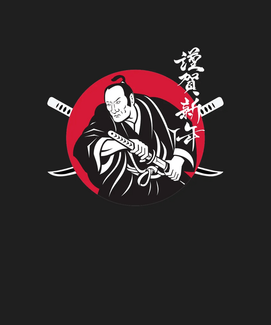 Samurai Warrior - DTF Ready to Press - Heat Press Transfer