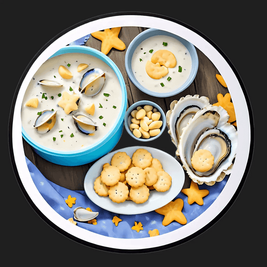 Seafood Delight Sticker - Heat Press Transfer