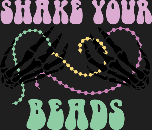 Shake Your Beards - DTF Ready to Press - Heat Press Transfer