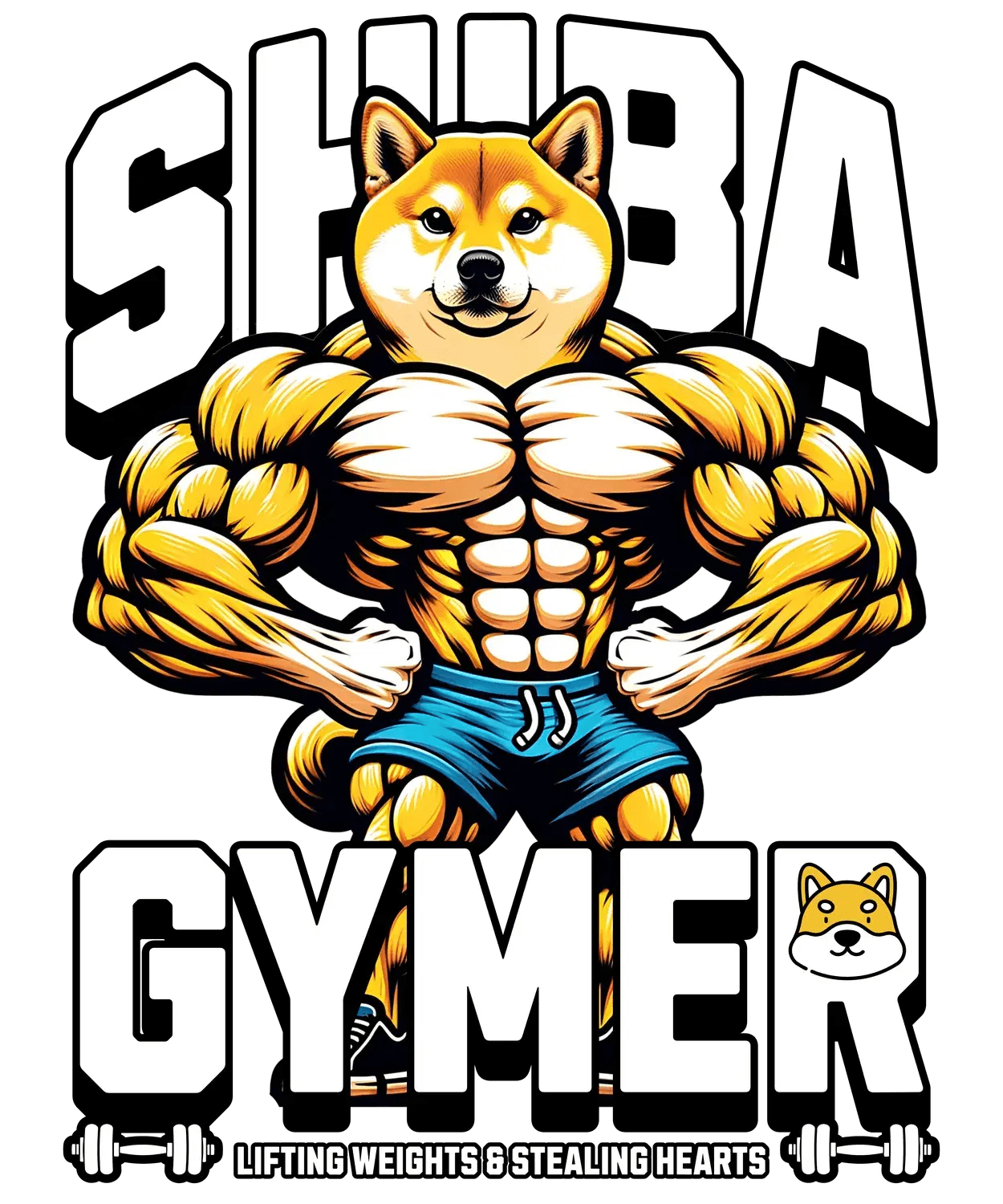 Shiba Gymer DTF Ready to Press (original)
