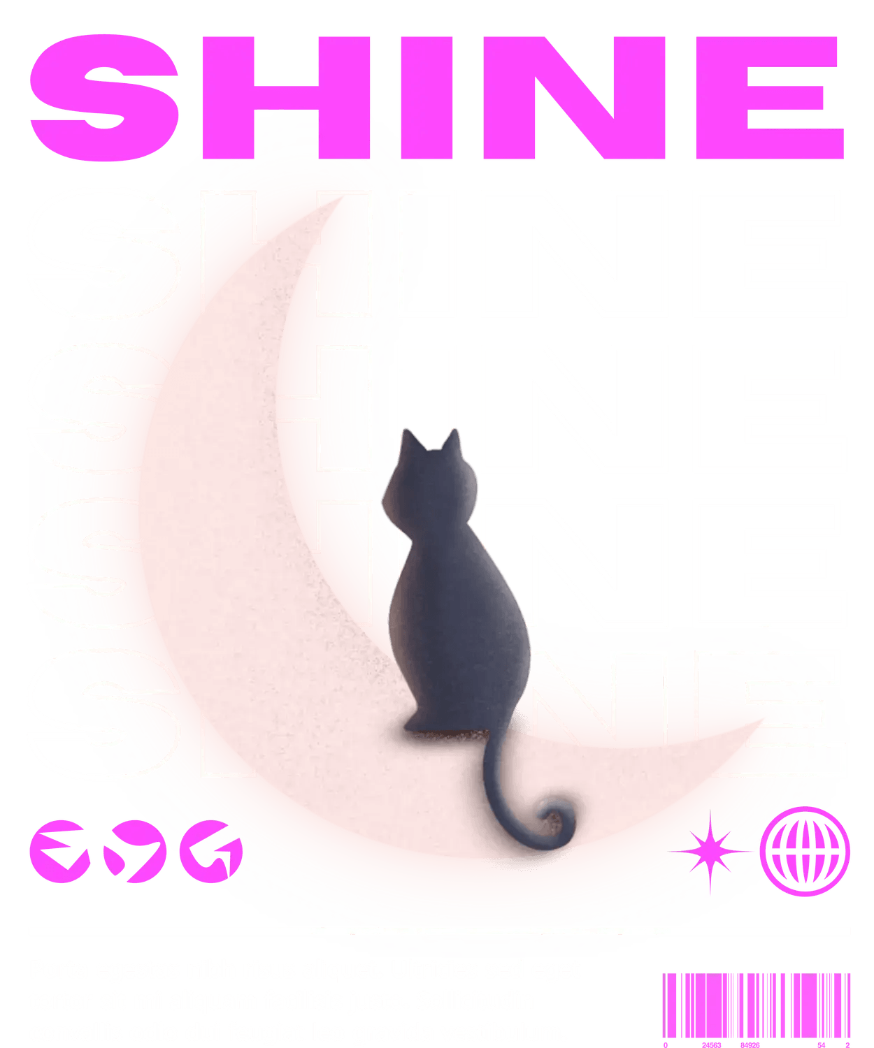 Shine Silhouette - DTF Ready to Press (original)