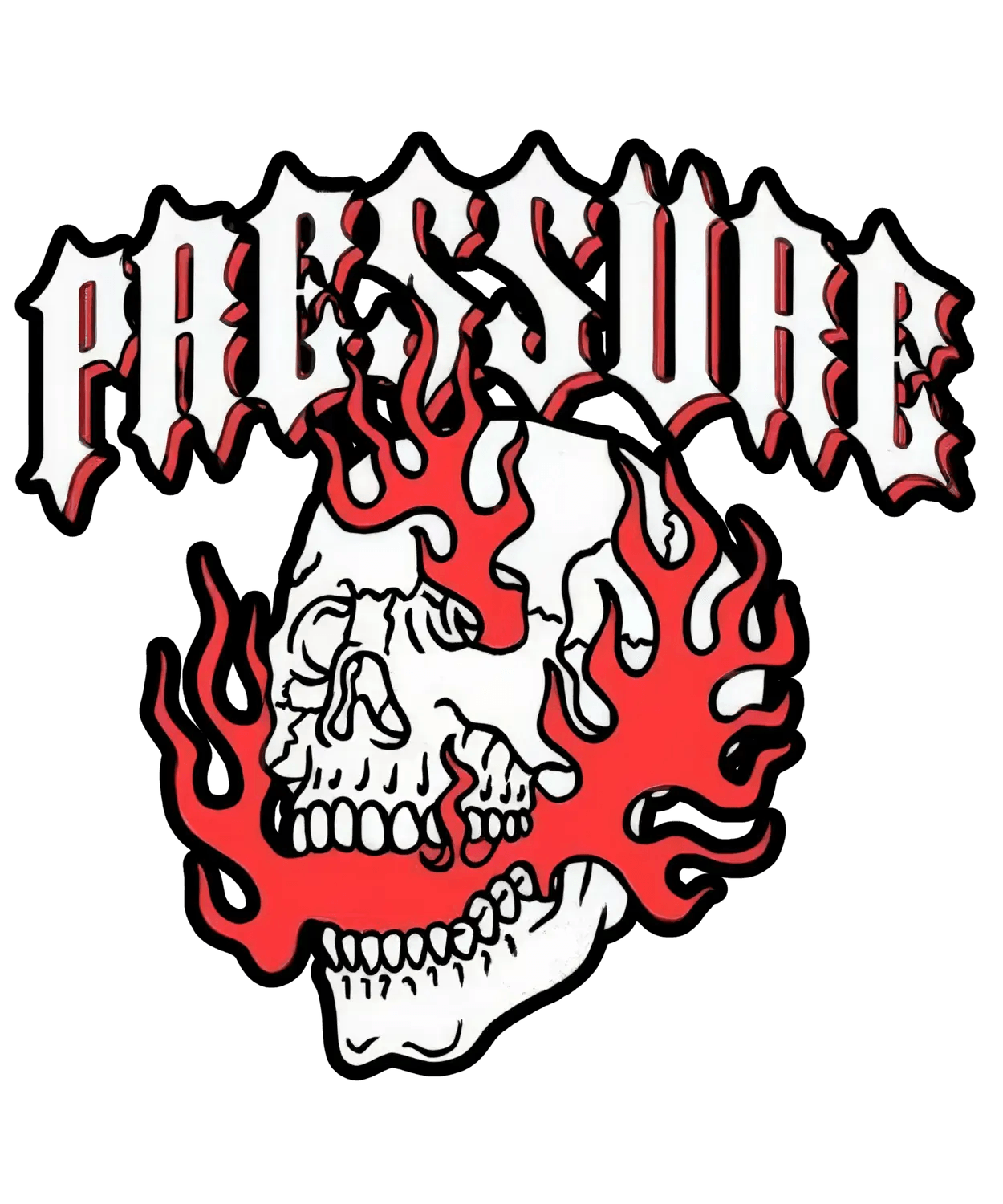 Skull Passsure - DTF Ready to Press (original)