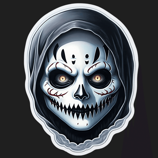 Skull Reaper - Horror Sticker - Heat Press Transfer
