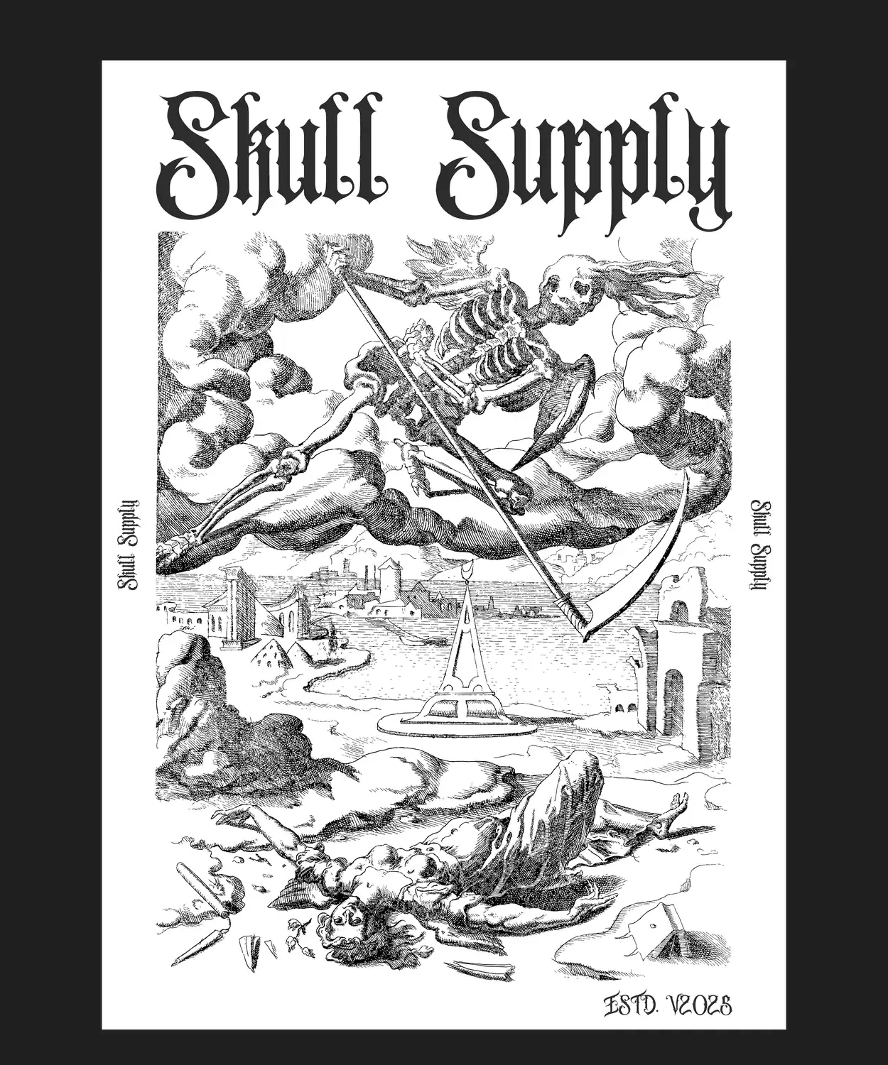 Skull Supply - DTF Ready to Press (black_bg)