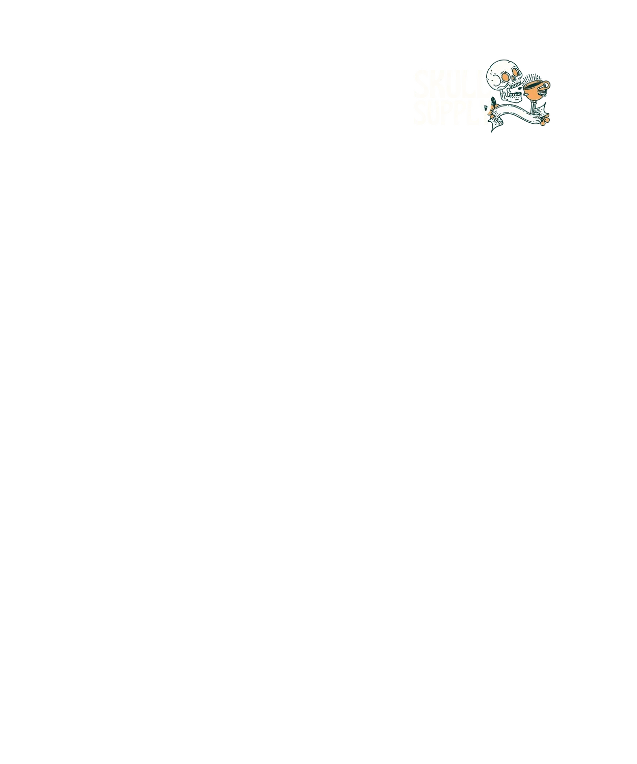 Skull Supply Graphic - DTF Ready to Press (original)