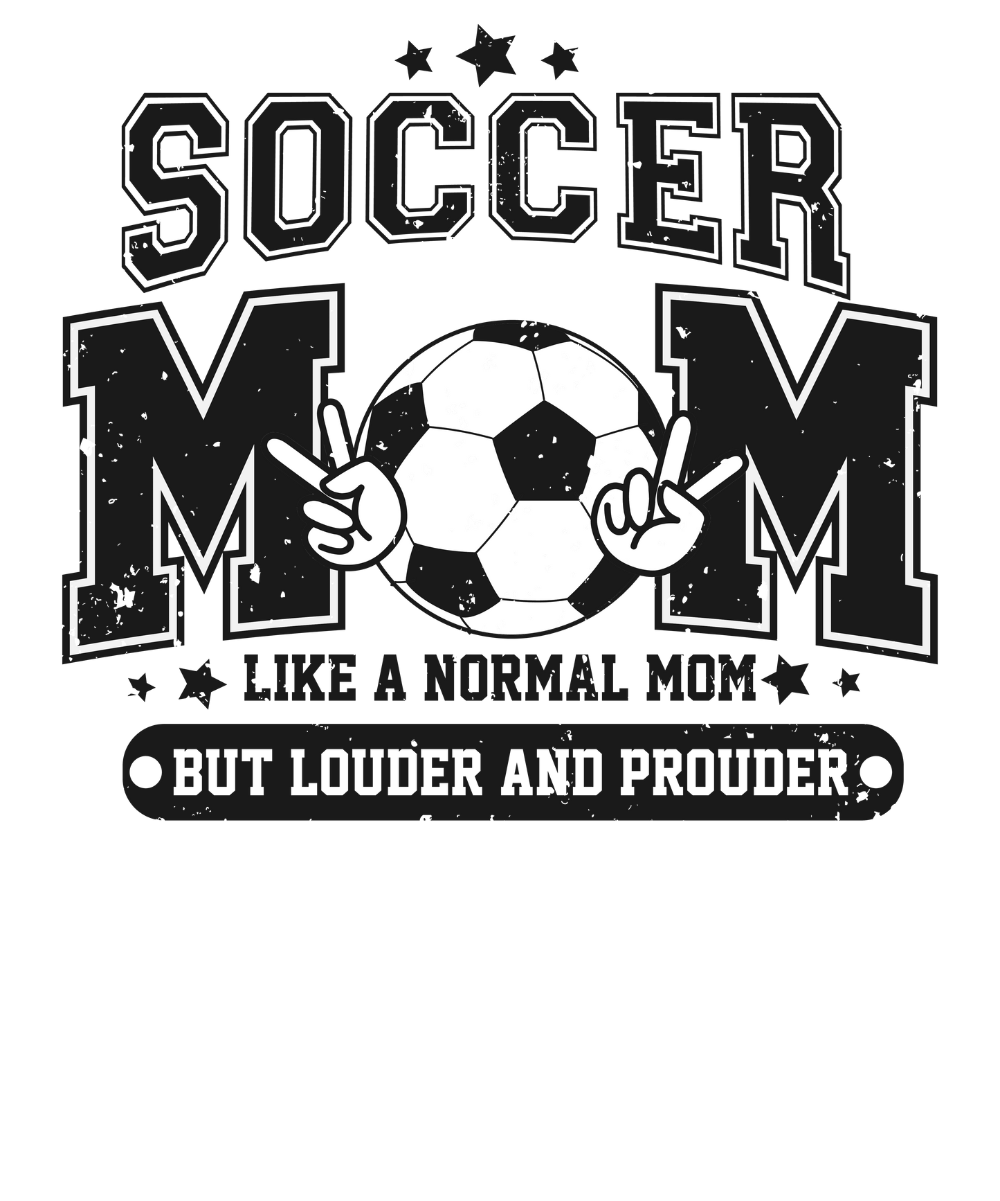 Soccer Mom Design - DTF Ready To Press - Heat Press Transfer