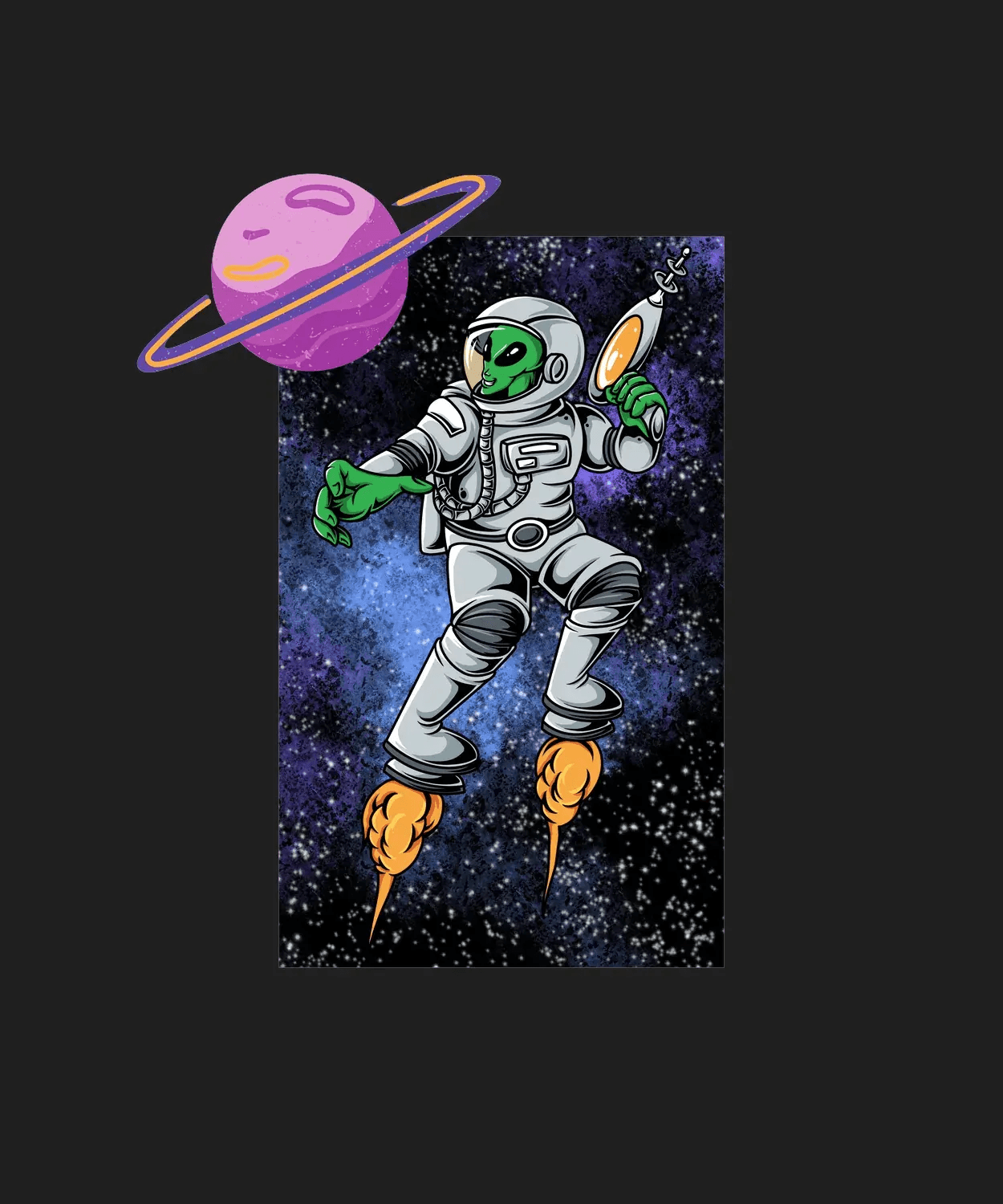 Space Adventure - DTF Ready to Press - Heat Press Transfer