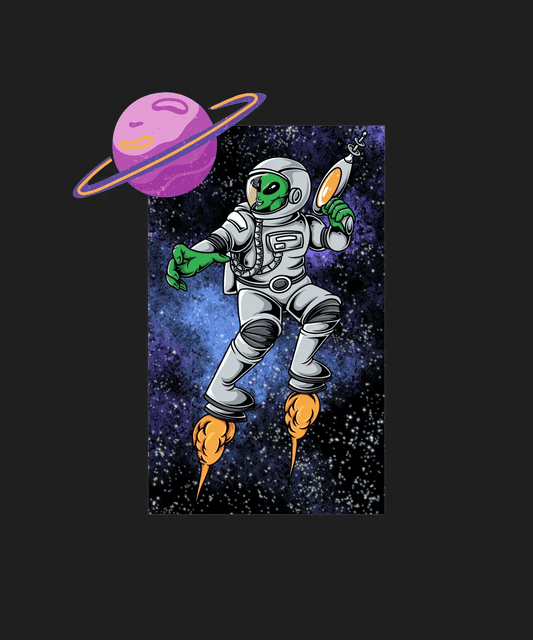 Space Adventure - DTF Ready to Press - Heat Press Transfer
