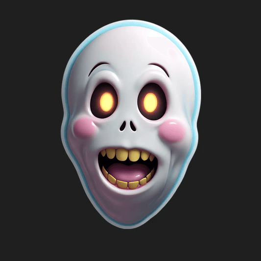 Spooky Skull - Sticker - Heat Press Transfer