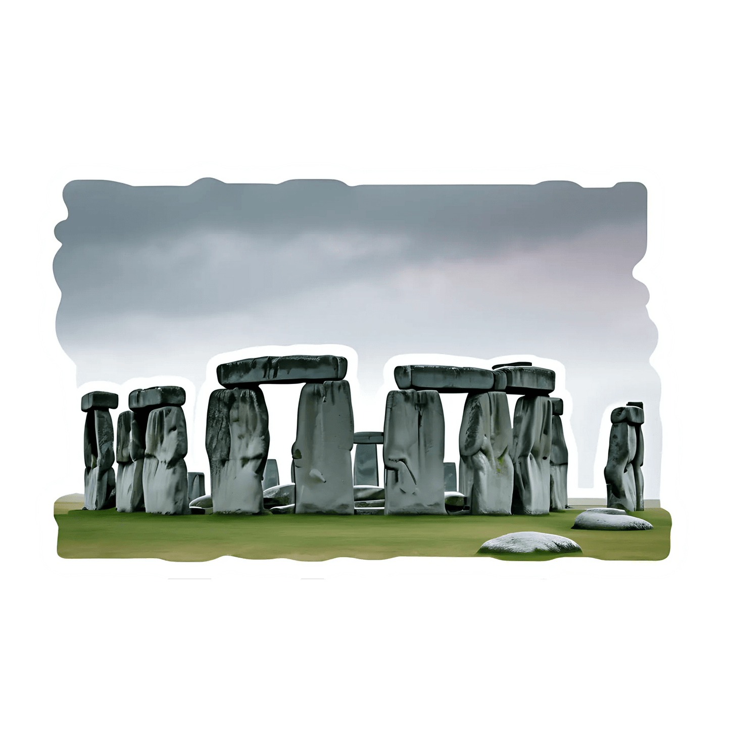 Stonehenge Monument - UV Sticker - Heat Press Transfer