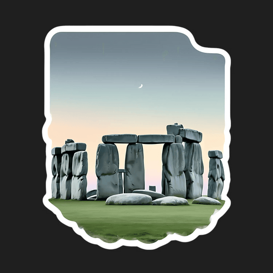 Stonehenge Nightfall - Sticker - Heat Press Transfer