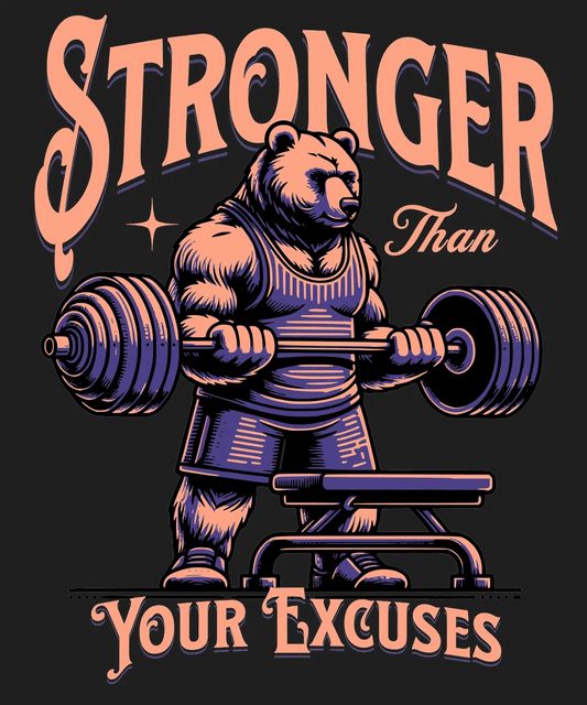 Stronger Motivation - DTF Ready to Press - Heat Press Transfer