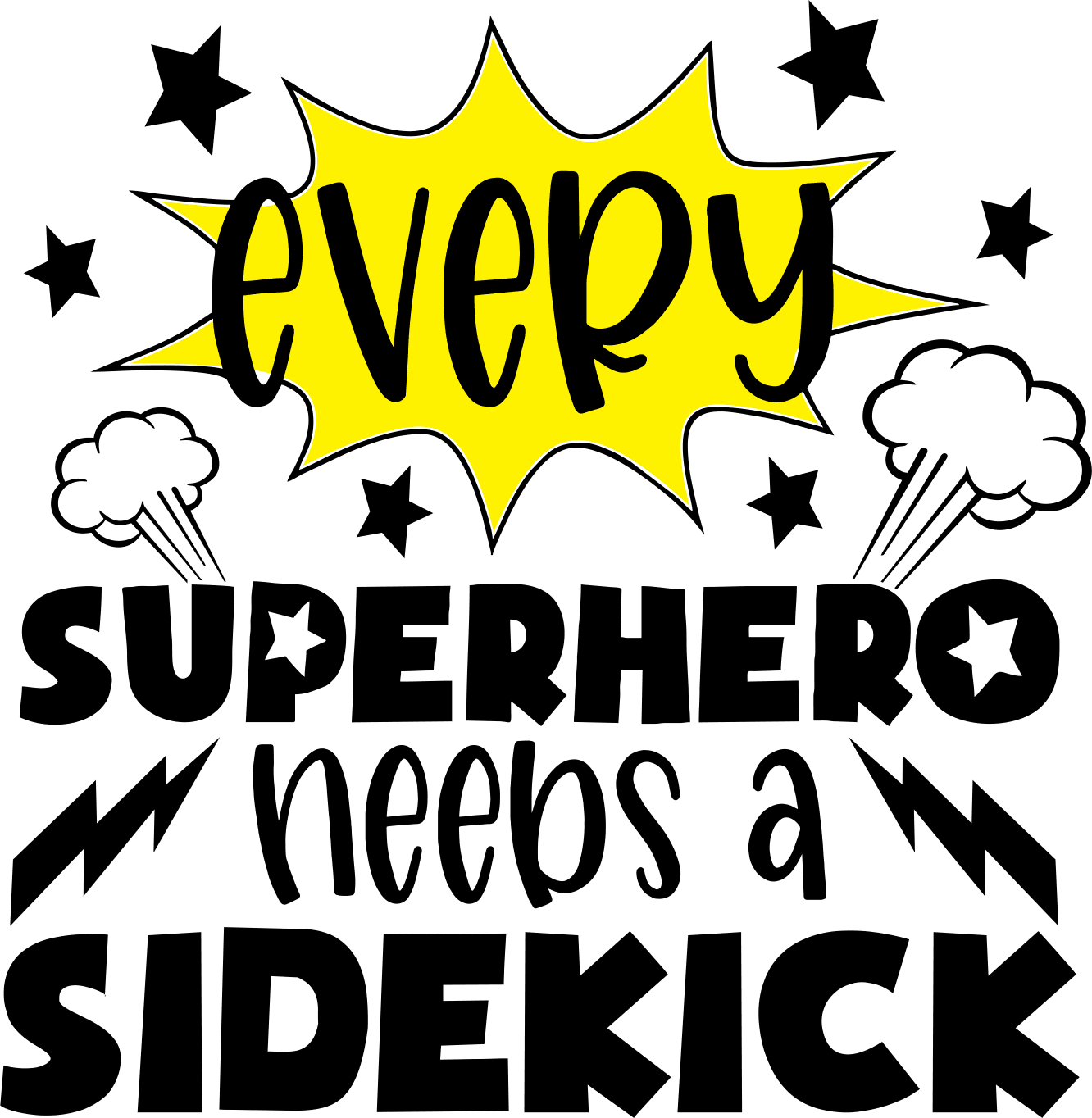 Superhero Dad Design - DTF Ready To Press - Heat Press Transfer