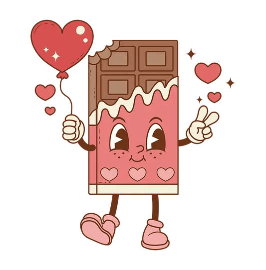 Sweet Love: Valentine’s Day DTF Gang Sheet 22"x60" Premade DTF Gang Sheet - Heat Press Transfer